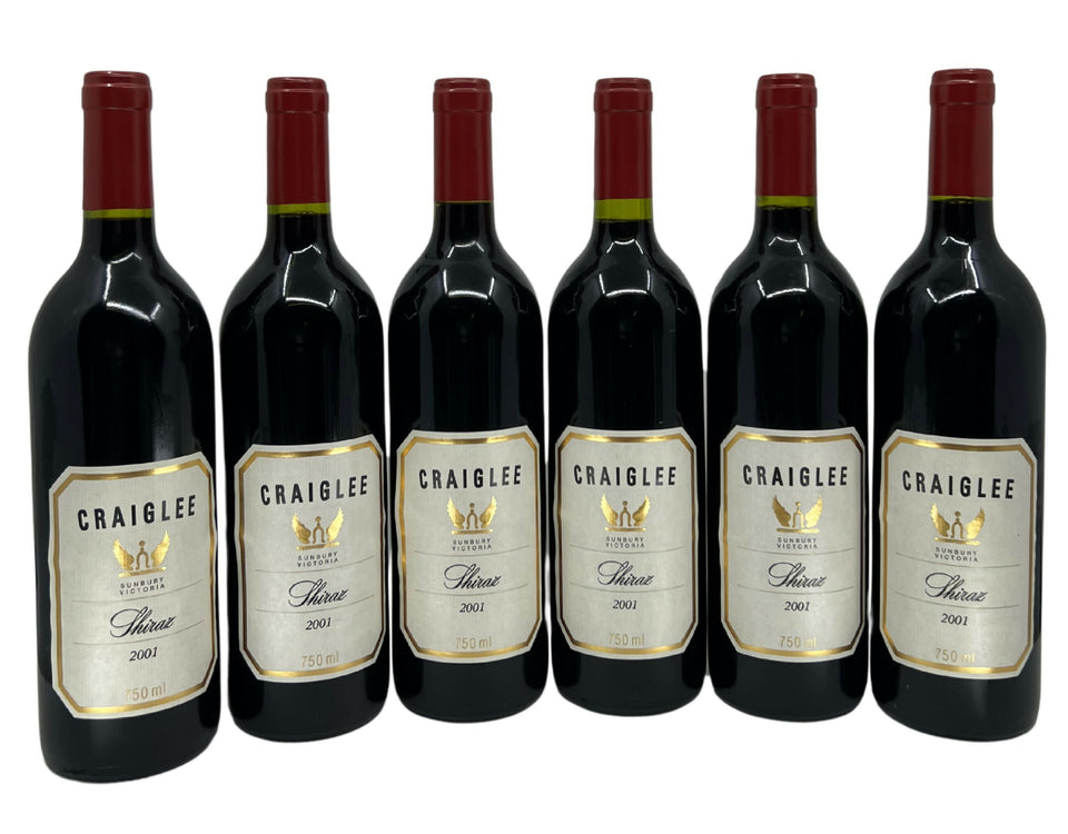 Craiglee Estate Shiraz 2001 750mL