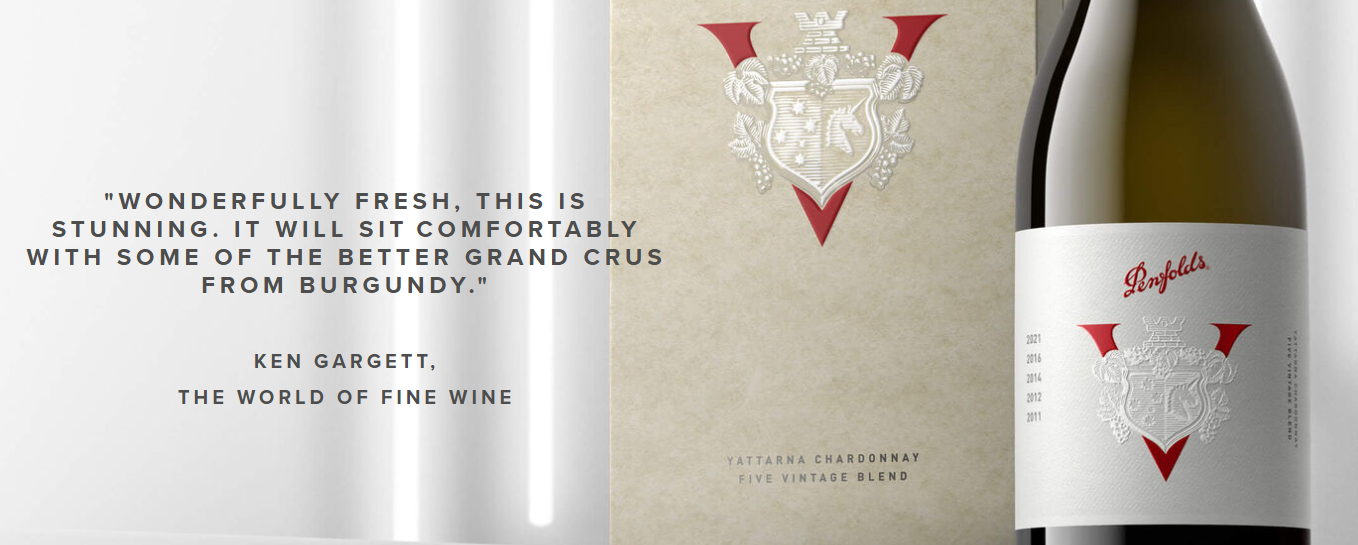 Penfolds 'V' Yattarna Chardonnay 750ml
